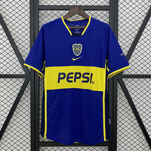 Retro Boca Juniors 02-03 Home S-XXL
